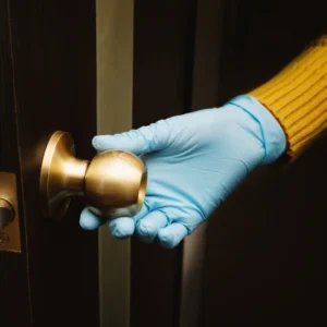 Metal patch system lock