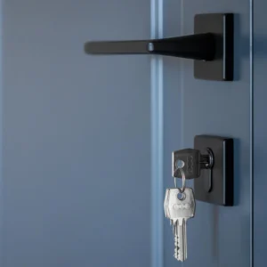 Traditional key lock