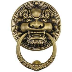 Lion shape new era door ring